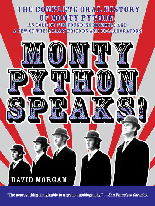 Title details for Monty Python Speaks by David Morgan - Wait list